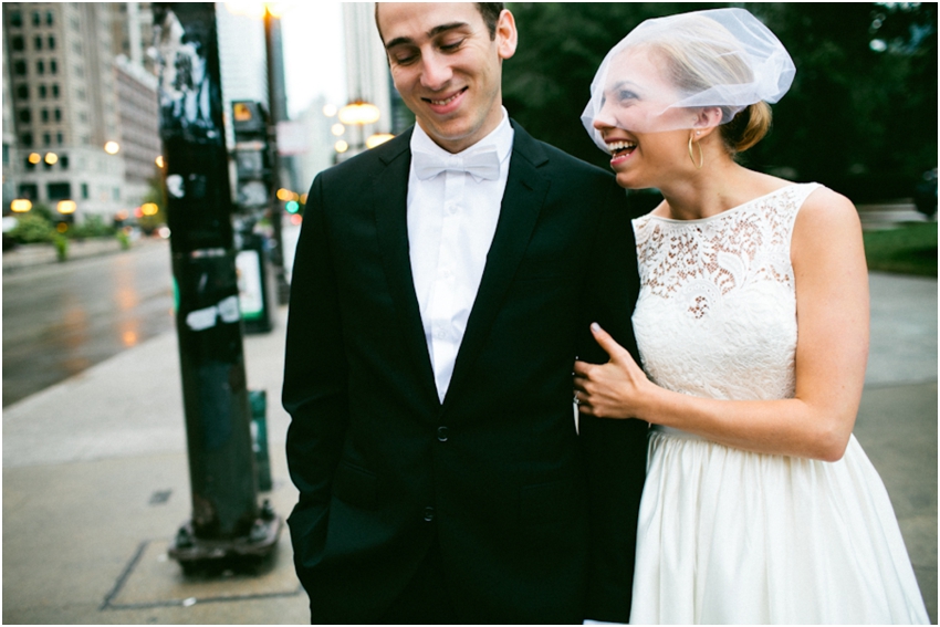stephanie + don: promontory point, chicago wedding